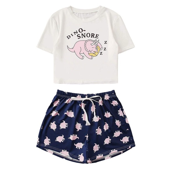 Dino snore pajamas Clearance